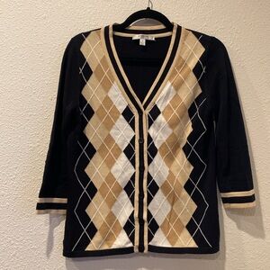 Y2k Liz‎ Claiborne cardigan